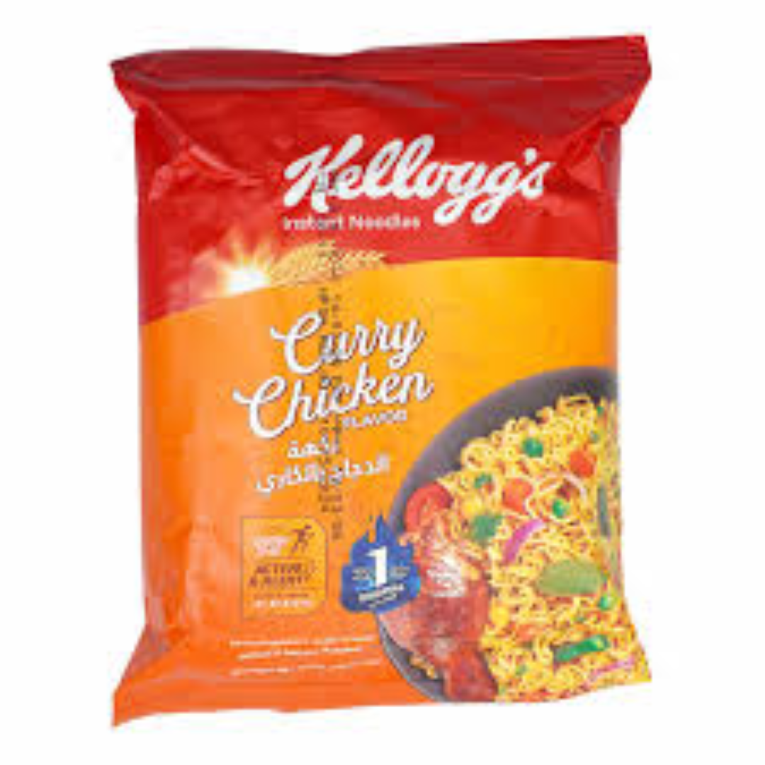 KELLOGGS CHICKEN CURRY NOODLES 5PKSX75G